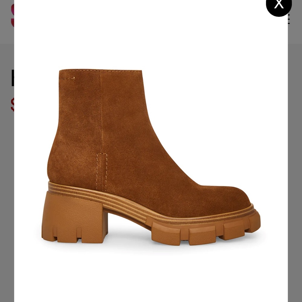 Steve Madden Halt Chesnut Suede boot size 10